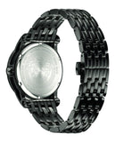 Buy Shop Versace Palazzo Empire Black Dial Black Steel Strap Watch for Men - VERD00518 USA Online