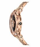 Buy Shop Versace Palazzo Empire Black Dial Rose Gold Steel Strap Watch for Men - VERD00718 USA Online