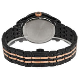 Buy Shop Versace Palazzo Empire Black Dial Two Tone Steel Strap Watch for Men - VERD00618 USA Online