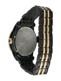 Buy Shop Versace Palazzo Empire Black Dial Two Tone Steel Strap Watch for Men - VERD00618 USA Online