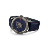 Buy Shop Versace Palazzo Empire Blue Dial Blue Leather Strap Watch for Men - VERD00118 USA Online