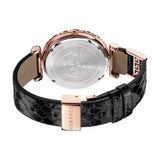 Buy Shop Versace Palazzo Empire Greca Black Dial Black Leather Strap Watch for Women - VEDV00719 USA Online