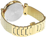 Buy Shop Versace Palazzo Empire Greca Black Dial Gold Mesh Bracelet Watch for Women - VEDV00519 USA Online