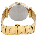 Buy Shop Versace Palazzo Empire Greca Green Dial Gold Mesh Bracelet Watch for Women - VEDV00819 USA Online