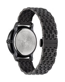 Buy Shop Versace Palazzo Empire Quartz Black Dial Black Steel Strap Watch For Men - VEDB00518 USA Online