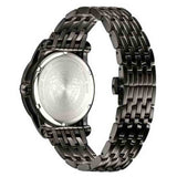 Buy Shop Versace Palazzo Empire Quartz Black Dial Black Steel Strap Watch For Men - VEDB00518 USA Online