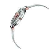 Buy Shop Versace Palazzo Empire Silver Dial Silver Mesh Bracelet Watch for Women - VEDV00419 USA Online