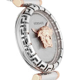 Buy Shop Versace Palazzo Empire Silver Dial Silver Mesh Bracelet Watch for Women - VEDV00419 USA Online