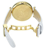 Buy Shop Versace Palazzo Empire White Dial White Leather Strap Watch for Women - VCO040017 USA Online