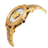 Buy Shop Versace Palazzo Empire White Dial Gold Steel Strap Watch for Men - VERD00318 USA Online