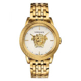 Buy Shop Versace Palazzo Empire White Dial Gold Steel Strap Watch for Men - VERD00318 USA Online