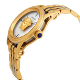 Buy Shop Versace Palazzo Empire White Dial Two Tone Steel Strap Watch for Men - VERD00418 USA Online