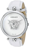 Buy Shop Versace Palazzo Empire White Dial White Leather Strap Watch for Women - VCO010017 USA Online