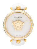 Buy Shop Versace Palazzo Empire White Dial White Leather Strap Watch for Women - VCO040017 USA Online