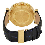Buy Shop Versace Race GMT Blue Dial Blue Leather Strap Watch For Men - 29G70D282 USA Online