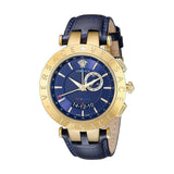 Buy Shop Versace Race GMT Blue Dial Blue Leather Strap Watch For Men - 29G70D282 USA Online