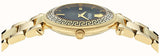Buy Shop Versace Reve Analog Black Dial Gold Steel Strap Watch for Women - VE8B00624 USA Online