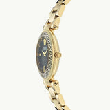 Buy Shop Versace Reve Analog Black Dial Gold Steel Strap Watch for Women - VE8B00624 USA Online