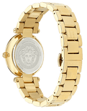 Buy Shop Versace Reve Analog Black Dial Gold Steel Strap Watch for Women - VE8B00624 USA Online