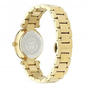 Buy Shop Versace Reve Analog Black Dial Gold Steel Strap Watch for Women - VE8B00624 USA Online