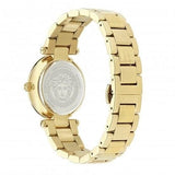 Buy Shop Versace Reve Analog Black Dial Gold Steel Strap Watch for Women - VE8B00624 USA Online
