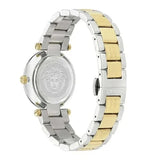 Buy Shop Versace Reve Analog Gold Dial Two Tone Steel Strap Watch for Women - VE8B00324 USA Online