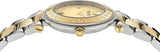 Buy Shop Versace Reve Analog Gold Dial Two Tone Steel Strap Watch for Women - VE8B00324 USA Online