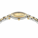 Buy Shop Versace Reve Analog Gold Dial Two Tone Steel Strap Watch for Women - VE8B00324 USA Online