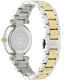 Buy Shop Versace Reve Analog Green Dial Two Tone Steel Strap Watch for Women - VE8B00524 USA Online