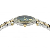 Buy Shop Versace Reve Analog Green Dial Two Tone Steel Strap Watch for Women - VE8B00524 USA Online