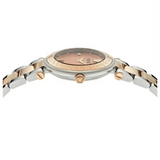 Buy Shop Versace Reve Analog Rose Gold Dial Two Tone Steel Strap Watch for Women - VE8B00424 USA Online