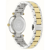 Buy Shop Versace Reve Analog White Dial Two Tone Steel Strap Watch for Women - VE8B00724 USA Online