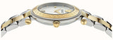 Buy Shop Versace Reve Analog White Dial Two Tone Steel Strap Watch for Women - VE8B00724 USA Online