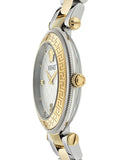 Buy Shop Versace Reve Analog White Dial Two Tone Steel Strap Watch for Women - VE8B00724 USA Online