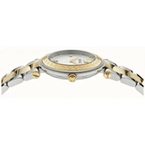 Buy Shop Versace Reve Analog White Dial Two Tone Steel Strap Watch for Women - VE8B00724 USA Online