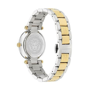 Buy Shop Versace Reve Analog White Dial Two Tone Steel Strap Watch for Women - VE8B00724 USA Online