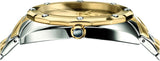 Buy Shop Versace Shadov Quartz Gold Dial Two Tone Steel Strap Watch for Women - VEBM00518 USA Online