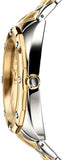 Buy Shop Versace Shadov Quartz Gold Dial Two Tone Steel Strap Watch for Women - VEBM00518 USA Online