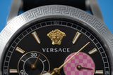 Buy Shop Versace Sport Tech Chronograph Black Dial Black Rubber Strap Watch for Women - VELT00619 USA Online