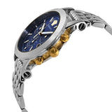 Buy Shop Versace Sport Tech Chronograph Blue Dial Silver Steel Strap Watch for Men - VELT00219 USA Online