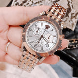 Buy Shop Versace Sport Tech Chronograph While Dial Two Tone Steel Strap Watch for Men - VELT00319 USA Online