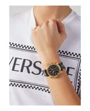Buy Shop Versace Sports Tech Chronograph Black Dial Black Rubber Strap Watch for Men - VELT00119 USA Online