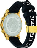 Buy Shop Versace Sports Tech Chronograph Black Dial Black Rubber Strap Watch for Men - VELT00119 USA Online