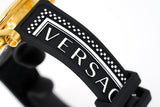 Buy Shop Versace Sports Tech Chronograph Black Dial Black Rubber Strap Watch for Men - VELT00119 USA Online