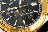 Buy Shop Versace Sports Tech Chronograph Black Dial Black Rubber Strap Watch for Men - VELT00119 USA Online