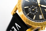 Buy Shop Versace Sports Tech Chronograph Black Dial Black Rubber Strap Watch for Men - VELT00119 USA Online