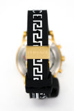Buy Shop Versace Sports Tech Chronograph Silver Dial Black Rubber Strap Watch for Women - VELT00519 USA Online