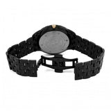 Buy Shop Versace Univers Quartz Black Dial Black Steel Strap Watch for Men - VEBK00618 USA Online