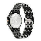 Buy Shop Versace Univers Quartz Black Dial Black Steel Strap Watch for Men - VEBK00618 USA Online
