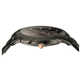 Buy Shop Versace Univers Quartz Black Dial Black Steel Strap Watch for Men - VEBK00618 USA Online